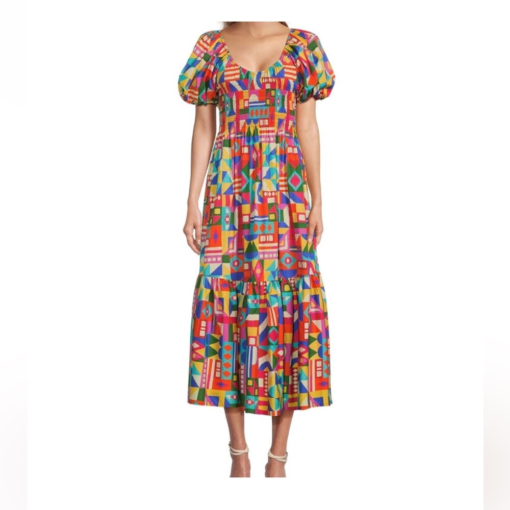 Antonio Melani Puff Sleeve Maxi